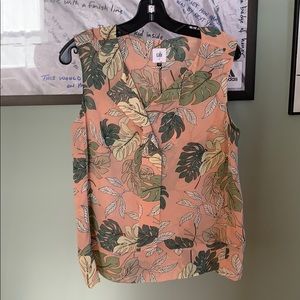 NWT Cabi Spring 18 Tropical Blouse size S